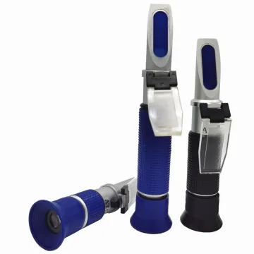 4-in-1 Refractometer for Antifreeze Liquids: Ethylene Glycol, Propylene Glycol Freezing Points