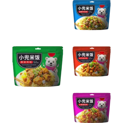 Pocket Rice – Roasted Chili Beef, Braised Chicken, Taiwanese Braised Pork, Spicy Meat Flavors (Instant Mixed Rice)