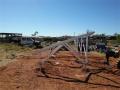 Anclajes de base de pila de tornillo galvanizado