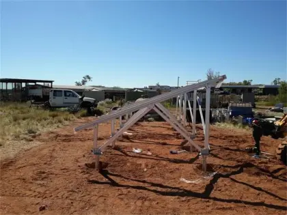 Photovoltaic Solar Farm Ground Mounting Systems