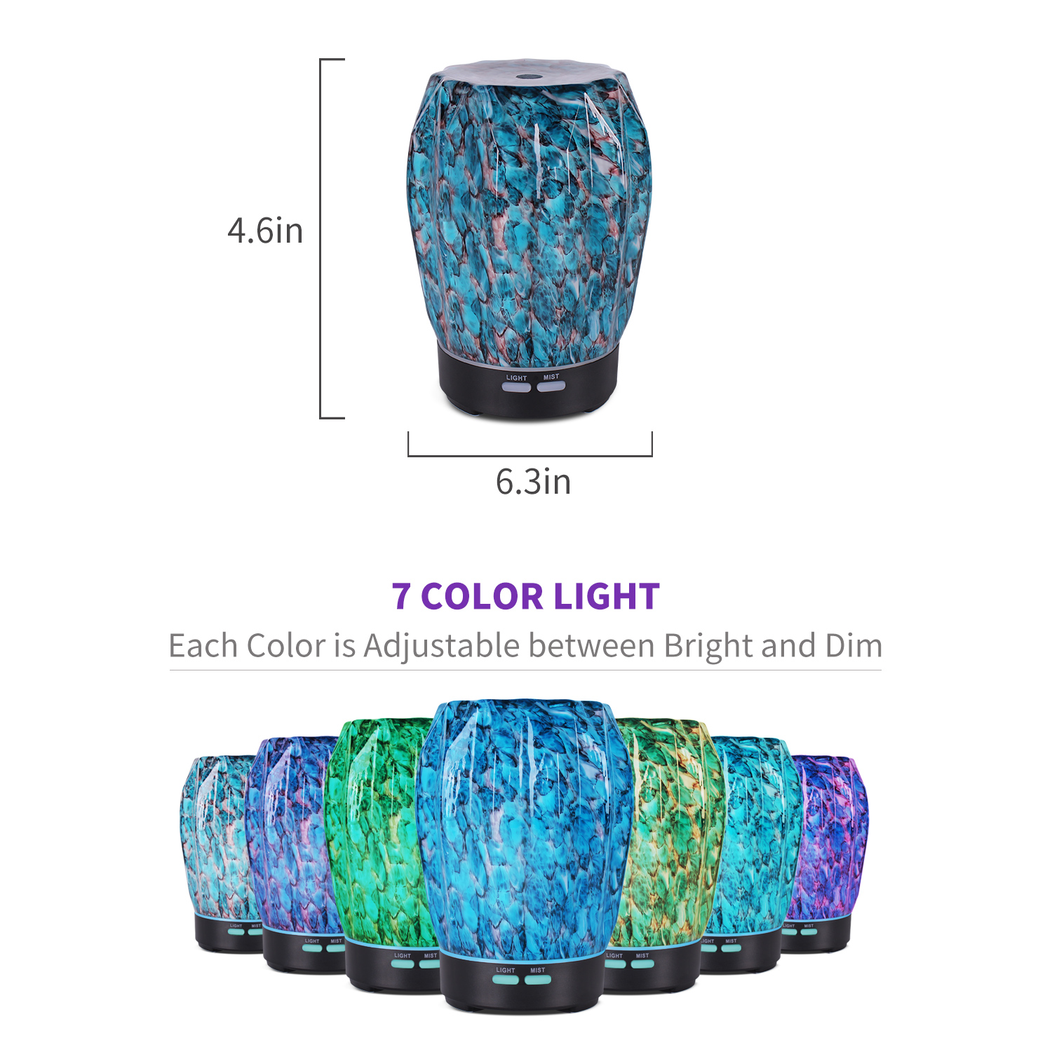 glass essential oil diffsuer