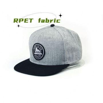 KIMTEX Big Order Supply RPET Fabric Snapback Caps - Environmentally Friendly Sports Hats