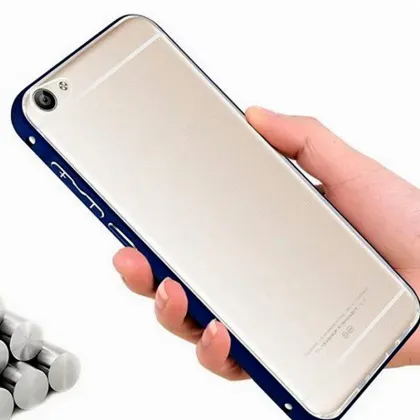 Wholesale cell phone case cover for oppo r9 plus,metal bumper clear tpu 2 in 1 shockproof phone cover for oppo