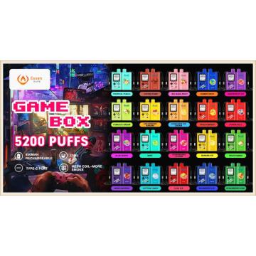 Randm Game Box 5200 Puffs Factory descartável vape