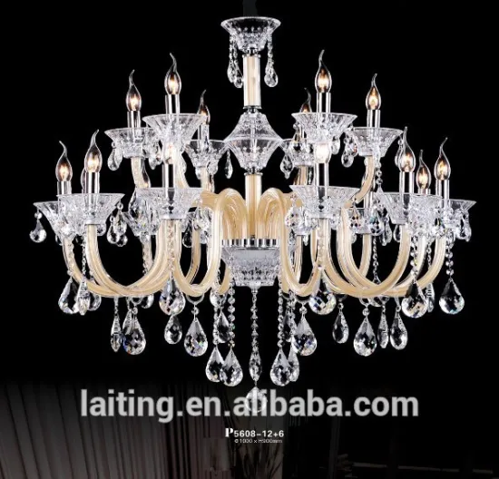 Factory outlet antique glass arm led chandeliers