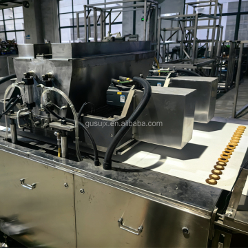 Gusu Newest Design Automatic Biscuit Depositing Machine for Chocolate Filling