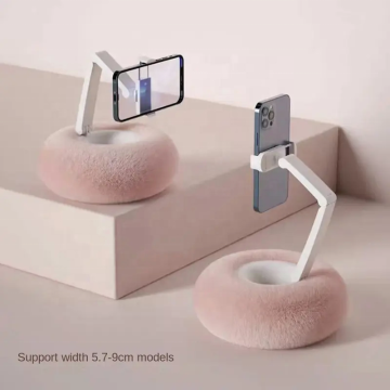 Flexible Pillow Desk Phone Holder & Tablet Stand - Lazy Mobile Stand for Bed
