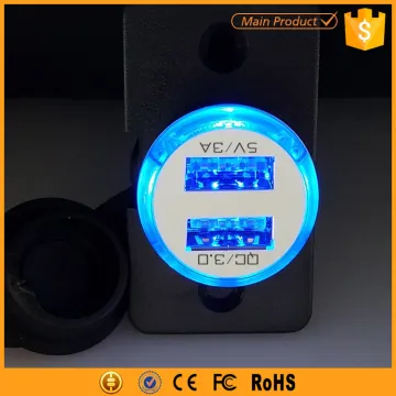 2016 promotional usb qc3.0 car charger usb car charger with logo