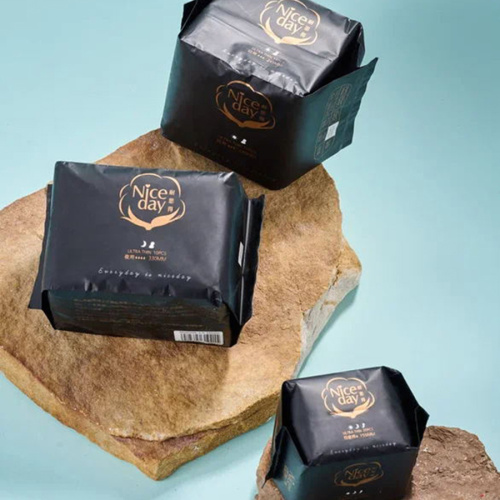 Korean brand Comfortable cotton overnight sanitary pad