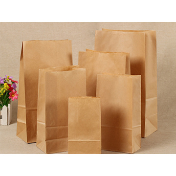 brown paper ziplock bags
