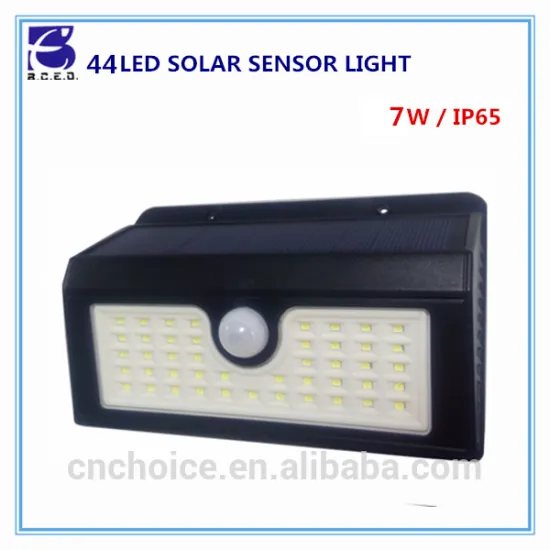 Solar powered motion sensor light home 7W for outdoor lighting(44led)