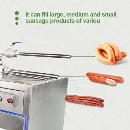 Hydraulic Sausage Stuffer Machine for Ham and Sausages - 350