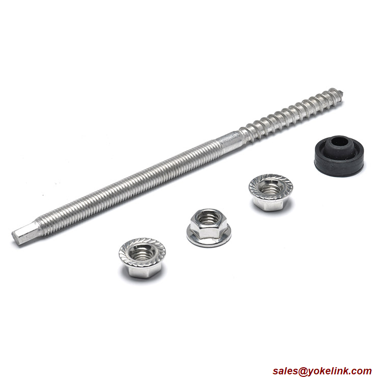 Napelemes akasztócsavarok PV modul tetőre szereléséhez