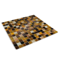 Glass mosaic with strong plasticity