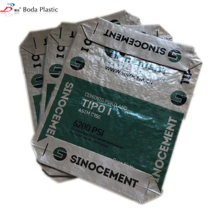 50kg pp plastic white cement bag