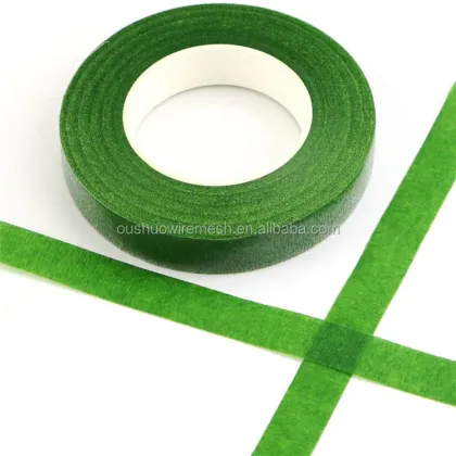 Green Floral Stem Tape: Paper Floral Tape for Flower Stem Wrapping