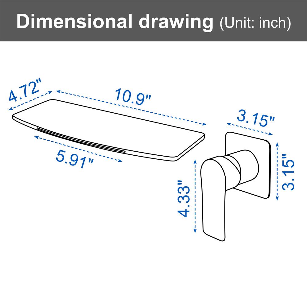 waterfall bathroom faucet 2414b 7