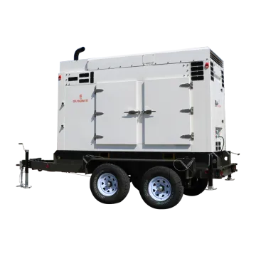 diesel silent portable generator set