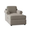 Vivir ROM Dos brazos redondos Chaise Lounge