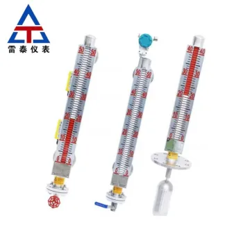 Side mounted magnetic level indicator