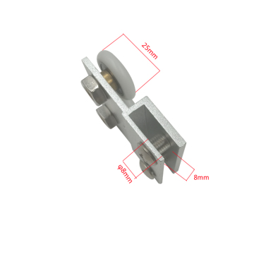 Double Wheel Sliding Glass Door Pulley Set for Shower Room