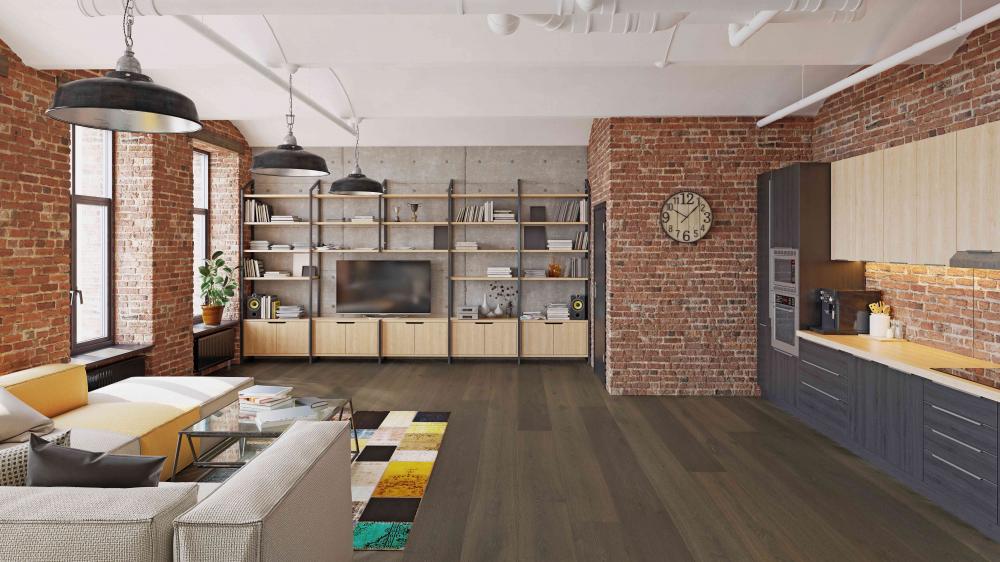 Dark Colored Engineered Flooring