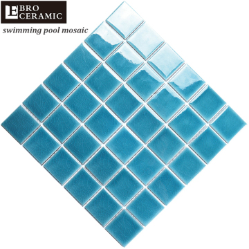 Bule Color Swimming Pool Mosaic Tiles E48L03