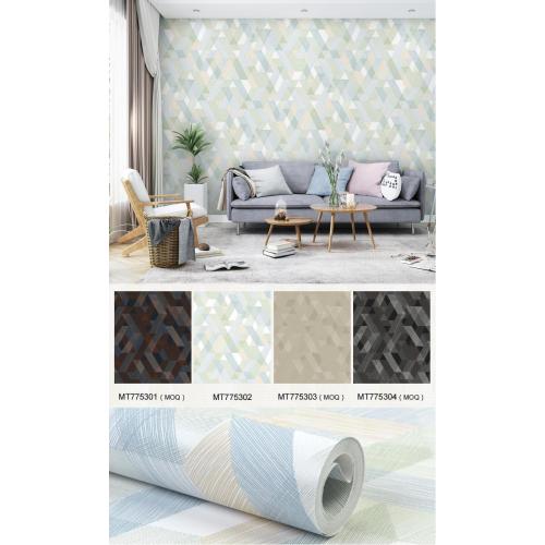 53 cm 3D modern non-woven wallpaper