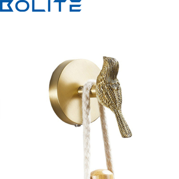 Luxury Gold Wall Hooks - Modern Brass Deer Wall Decor
