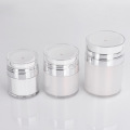 Großhandel leere Kunststoff -Acryl -Doppelwand 50 ml 30 ml 15 ml kosmetische luftlose Cremepumpe Jar