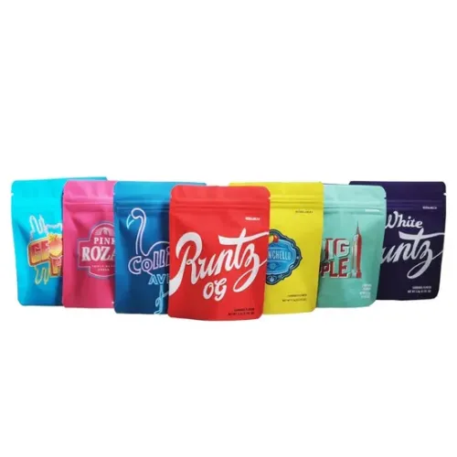 أكياس تغليف أفلام الألومنيوم ذات السوستة القابلة للتخصيص