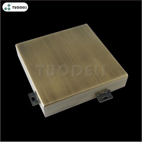 Internal Wall Cladding Brush Aluminum Interior Wall Caldding Supplier