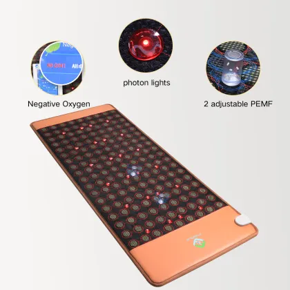 Jade tourmaline thermal massage pemf mats