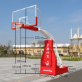 Professional Basketball Backstop with Fiberglass Backboard
