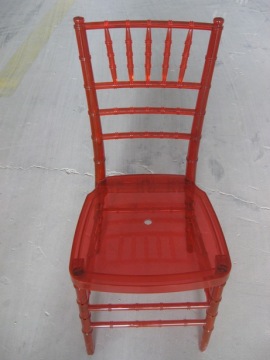 Red Event Wedding Resin Chiavari Chair