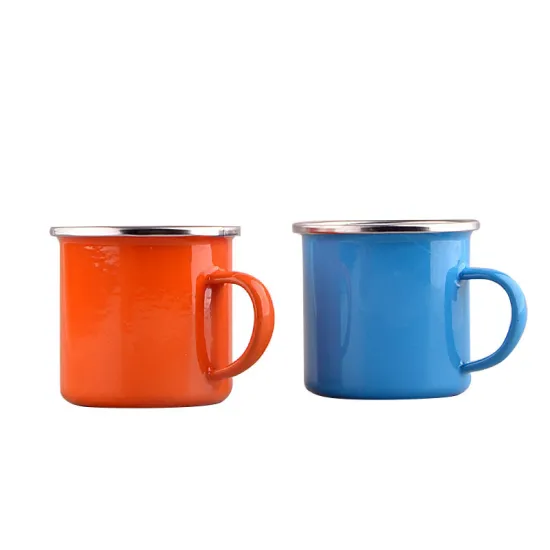 Enamel Steel Mug Metal Cup