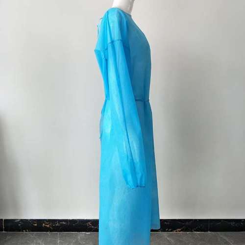 PP non woven isolation gown