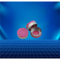 pink aluminium and plastic cap for glass bottle