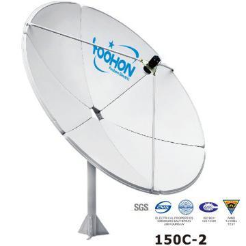150cm C band  Satellite dish antenna  150C-2