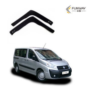 Sunproof Waterproof Window Deflector 4Pcs Replacement Rain Guards Set for FIAT Scudo MK2 2007-2016 2/4 Door Van
