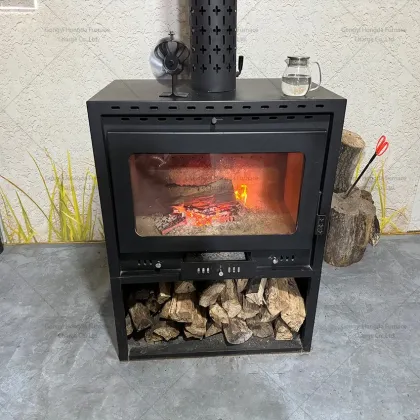 Tnatural Able Built-in Steam Fireplace Wood Fired Wall Mounted Modern Fireplace