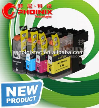 New Compatible Inkjet Cartridge LC105 LC107 for MFC-J4610DW/J4510DW/J4410DW