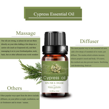 Custom 10ml 100% Pure Cypress Aroma Diffuser Essential Oil