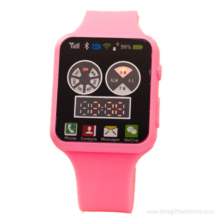 New Arrival Kids Multi-function Silicone Digital Watch