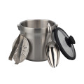 Ice Bucket Set with Tong, Strainer, and Shovel