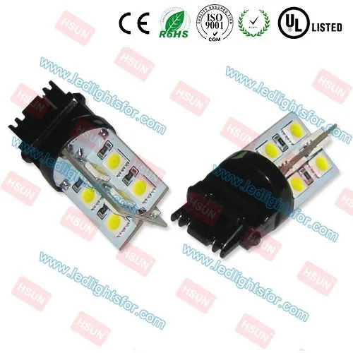 High quality T25 P27W 3156 led bulbs for car from auto parts lamp factory