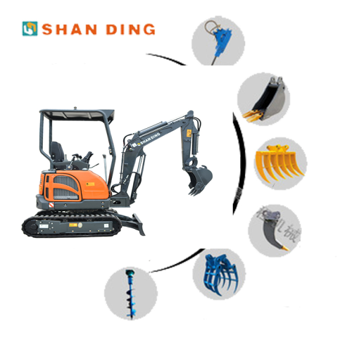 1.7 Ton Mini Excavators FACTORY SALE 1.8 TON HYDRAULIC MINI EXCAVATOR Manufactory