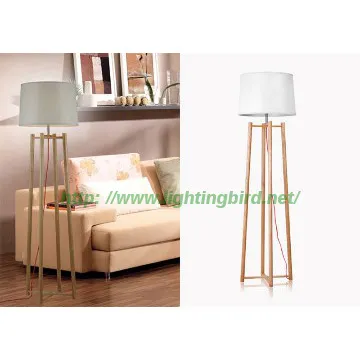 Modern Simple Ash Wooden Floor Light/ floor light Fixtures
