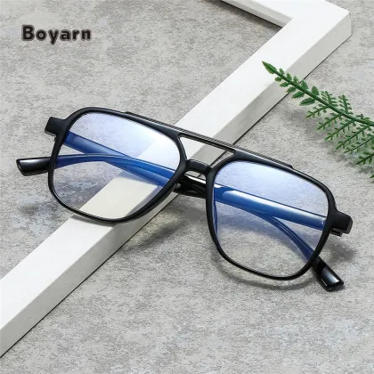 Boyarn Fashion Designer Anti-Blue Light Optical Glasses