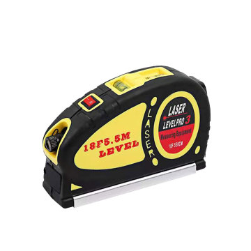 Portable Mini Multifunctional PRO 03 Infrared Level Cross Line Laser Level with Tape Measure